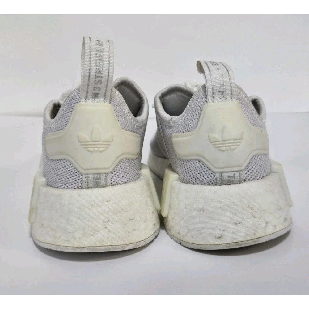 Adidas Sneakers Womens Size 5 NMD_R1  Cloud White Athletic Running Walking Shoes